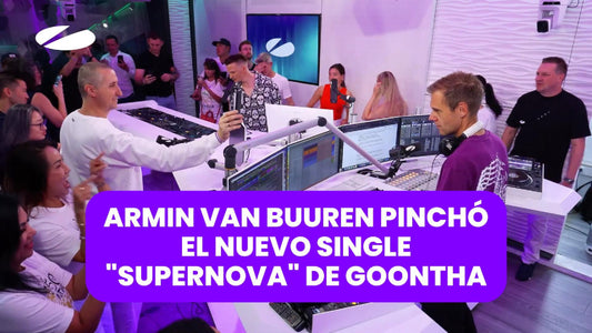 ARMIN VAN BUUREN pinchó ayer el nuevo single de Goontha, alumno de Enjoy It Studios