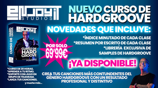 NUEVO CURSO DE HARDGROOVE en la web de Enjoy It Studios