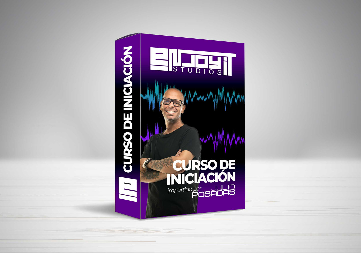 Caja Curso de Iniciación. Empieza a crear tu música desde cero, con el Curso de Iniciación.