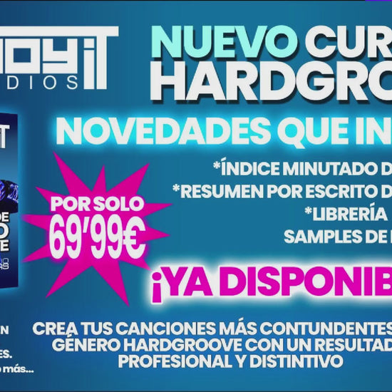 Video Nuevo Curso de Hardgroove Enjoy It Studios por Julio Posadas